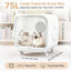 75L Large Pet Dryer Box for Cats & Small Dogs - Automatic 360° Rapid Drying