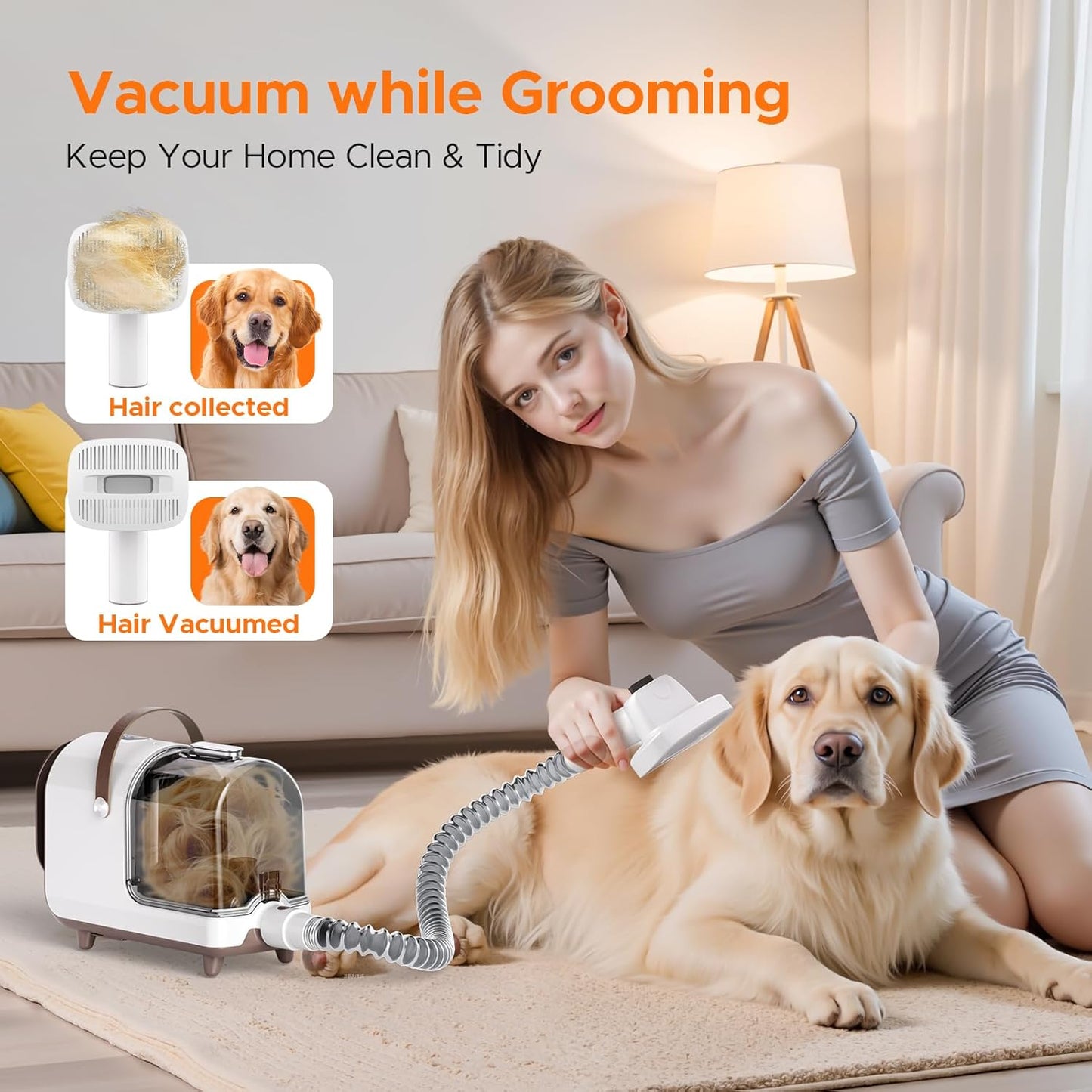 Omebel Pet Grooming Vacuum