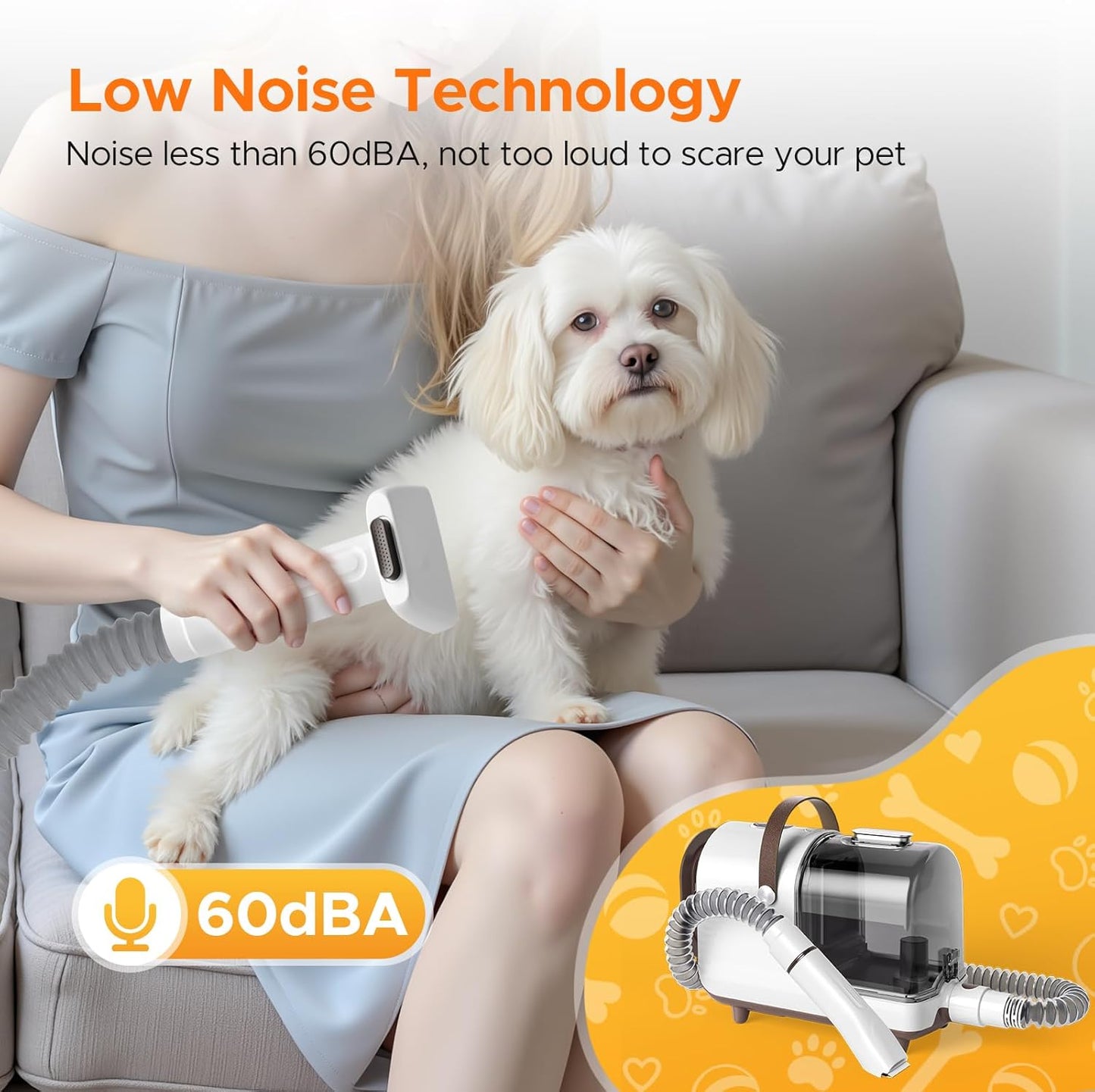 Omebel Pet Grooming Vacuum