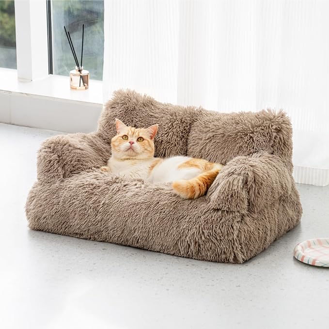 Mewoo Dog Couch, Small Dog Bed with Removable Washable Cover