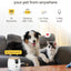 Furbo Mini 360° [New] 2K QHD Pet Camera: Dog & Cat Rotating Treat Dispenser w/Phone App, Smart Indoor Cam with 2-Way Speaker & Night Vision. No Subscription