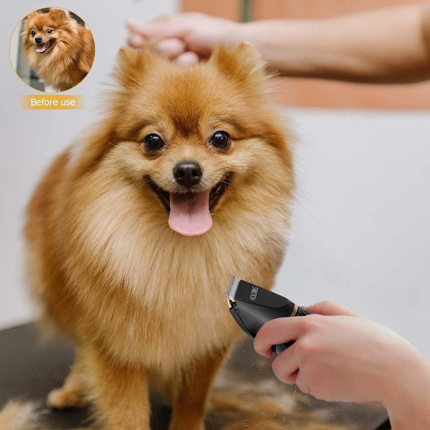 Dog Clippers 3-Speed Low Noise Cordless