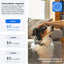 Tractive Smart Dog GPS Tracker | Live Pet Tracker with Virtual Fence | Vital Signs Monitoring of Heart & Respiratory Rate | Bark Monitoring | Dog Collar Attachment (Black)
