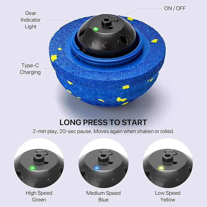 Interactive Dog Toys Balls Moving - Smart Automatic Bouncing Interactive Dog Ball