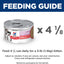 Hill's Science Diet Kitten Sensitive Stomach & Skin Wet Cat Food, Salmon & Vegetable, 2.8 oz. Cans, 24-Pack