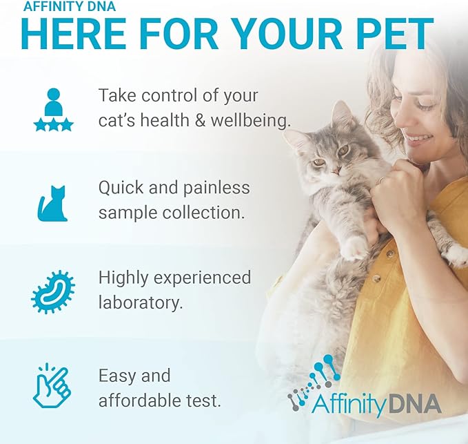 PKD DNA Test for Cats | Home Sample Collection Kit for 1 Feline | Polycystic Kidney Disease Testing | | Just Swab & Send a DNA Sample | Get Your Report in Just 12 Working Days