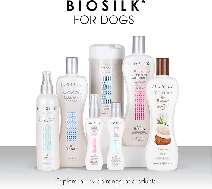 BioSilk for Dogs Silk Therapy Dog Detangling Conditioner