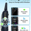 2-in-1 Dog Shock Collar and Bark Collar for Dogs – 3300FT Dog Training Collar with Remote