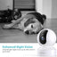 Pet Camera, 2K HD Dog Camera with Phone APP, 360° Pan/Tilt View Puppy Cam, One Click Call for Baby Monitor, MagivPix Night Vision,Motion Tracking Alarm with Cloud/Local SD,Home Indoor Security Cam