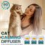 Cat Calming Pheromones Diffuser: 6-in-1 Kit Cat Appeasing Pheromone Diffuser to Calm (2 Plugin+4x48ml Refills) for Comfort Reduces Stress Anxiety, Long-Lasting Appeasing Pheromone for Pet Cat (6in1)