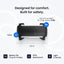 Tractive Smart Dog GPS Tracker | Live Pet Tracker with Virtual Fence | Vital Signs Monitoring of Heart & Respiratory Rate | Bark Monitoring | Dog Collar Attachment (Black)