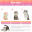 Flower Cat Cone, Uadonile Adjustable Cat Cone Collar, Soft Dog Elizabethan Collar Recovery E Collar After Surgery, Recovery E-Collar for Kittens/Puppies and Cats Recovery(Tie-dye Pink Blue, S)