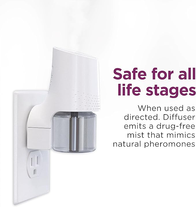 Comfort Zone 30 Day Starter Kit; 1 Multicat Diffuser & 1 Refill