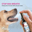PetSilver Teeth & Gum Spray - Dog Dental & Teeth Cleaning Spray for Plaque & Tartar Build-Up Reduction - Made in USA - 4oz, 2-Pack