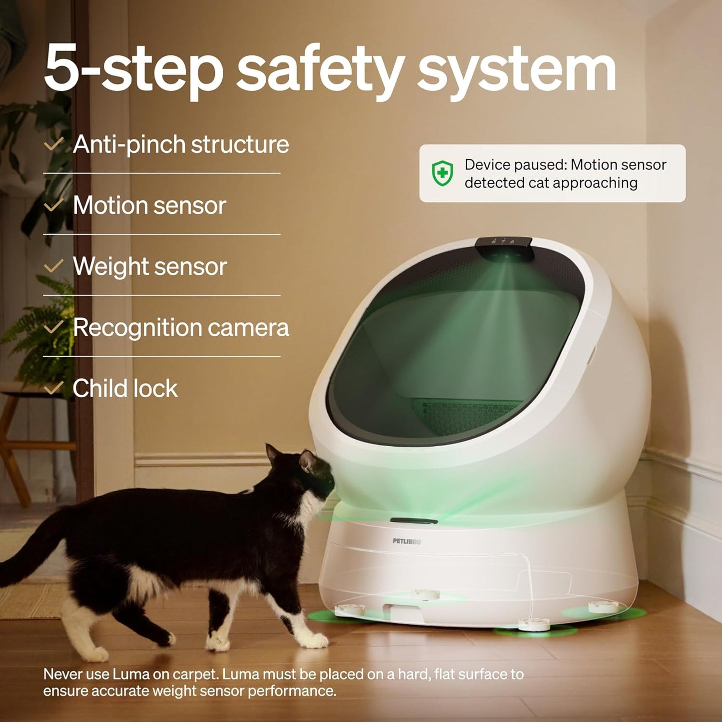 PETLIBRO Automatic Cat Litter Box Bundle with Accessories Kit, Open Top Self Cleaning Cat Litter Box with AI-Camera