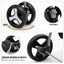 MoNiBloom 3 in 1 Foldable Pet Stroller for Small & Medium Dogs, Detachable Carrier, Car Seat, Push Button Entry, 4-Wheel Jogger for Pets up to 33 lbs, Black