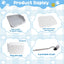 XL Dog Litter Box,Pee Pad Holder, Puppy Pads Holder,Include Box,Pee Pad&Cloth,Puppy Potty Training Tray for Small/Medium Dog