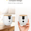 Furbo Mini 360° [New] 2K QHD Pet Camera: Dog & Cat Rotating Treat Dispenser w/Phone App, Smart Indoor Cam with 2-Way Speaker & Night Vision. No Subscription
