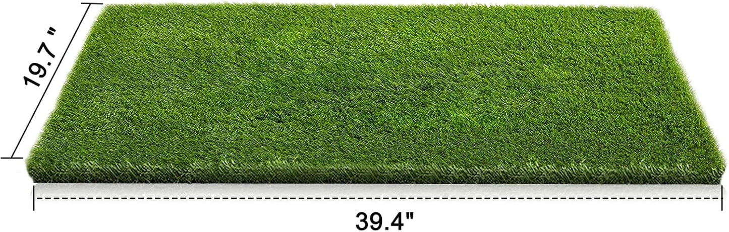 CooZero Artificial Grass, Professional Dog Grass Mat, Potty Training Rug and Replacement(39.4 x 19.7 inch)