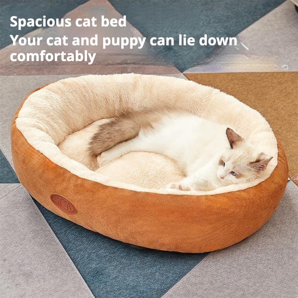 Cat Dog Bed for All Size Cats & Small Dogs
