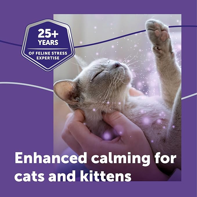 FELIWAY Optimum 6 x 30 Day Cat Calming Refills for Pheromone Diffuser, 6 x 48ml Value Pack