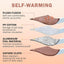 SCENEREAL Self Warming Cat Bed, Heated Cat Bed Mat for Cats Small Dogs, Brown 24" x 20"