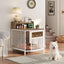 Dog Crate Furniture for Small Dogs, Wooden Dog Kennel