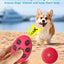 Dog Toys, Squeaky Latex Rubber Bouncy Balls, Squeaky Egg Dog Toys Balls(6 Pack, Small)