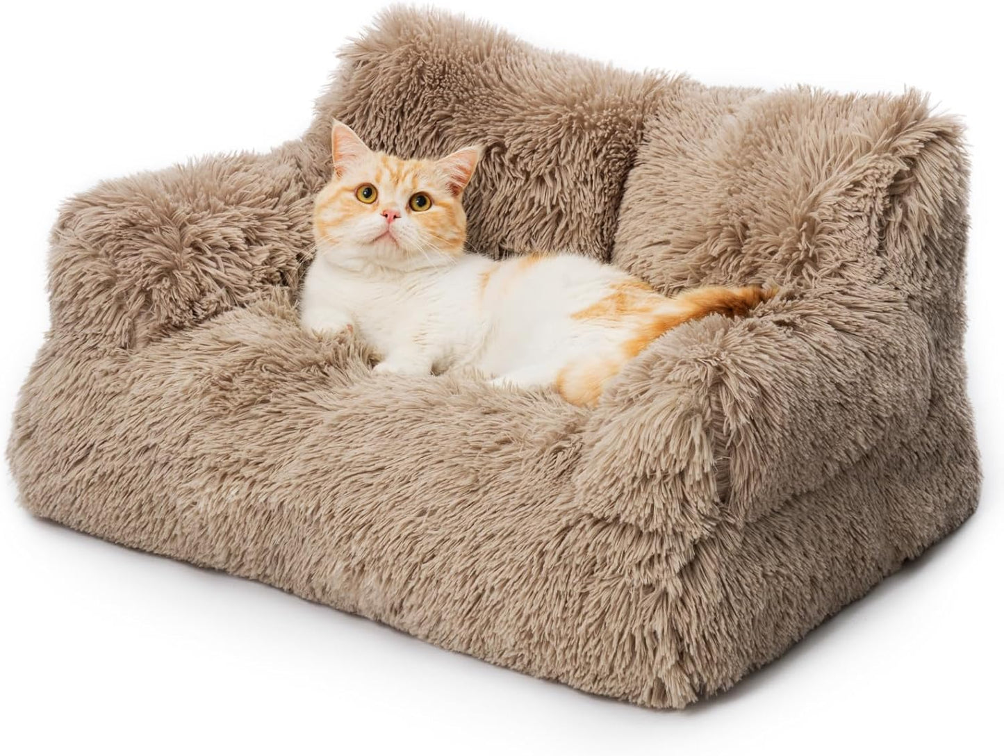 Mewoo Dog Couch, Small Dog Bed with Removable Washable Cover
