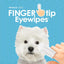 Petkin Fingertip Eye Wipes for Dog and Cat