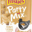 Purina Friskies Party Mix Cat Treats, Gravy-Licious Crunch with Chicken & Gravy Flavors, Crunchy Treats for Cats, 2.1 Ounce Resealable Pouch (Pack of 3)
