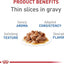 Royal Canin Feline Care Nutrition Weight Care Adult Thin Slices in Gravy Cat Food, 3 oz (Pack of 24)