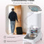 Automatic Cat Feeder with Camera - 7L/29 Cups Auto Dog Feeder with Large Food Tray & 1080P Night Vision