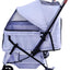 Reversible Pet Stroller (4 Wheels for Cats and Dogs) for Small and Medium Pets up to 33 lbs.Gray