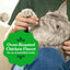 Greenies Cat Treats, Feline Veterinarian-Recommended Adult Natural Dental Cat Treats, Oven Roasted Chicken Flavor, 4.6 oz. Pouch