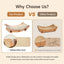 Upgraded Sisal Cat Scratcher Bed, Solid Oak Frame 1.3 cm Thick, 100% Sisal Pad