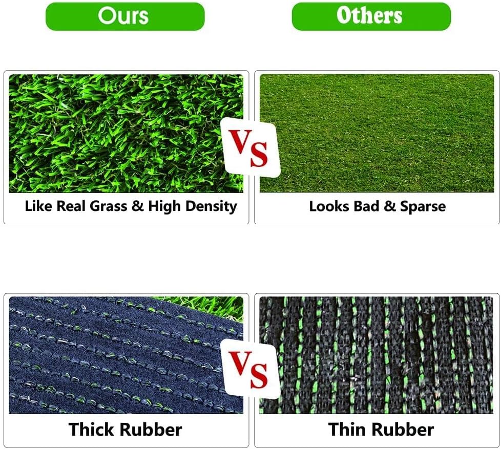 CooZero Artificial Grass, Professional Dog Grass Mat, Potty Training Rug and Replacement(39.4 x 19.7 inch)