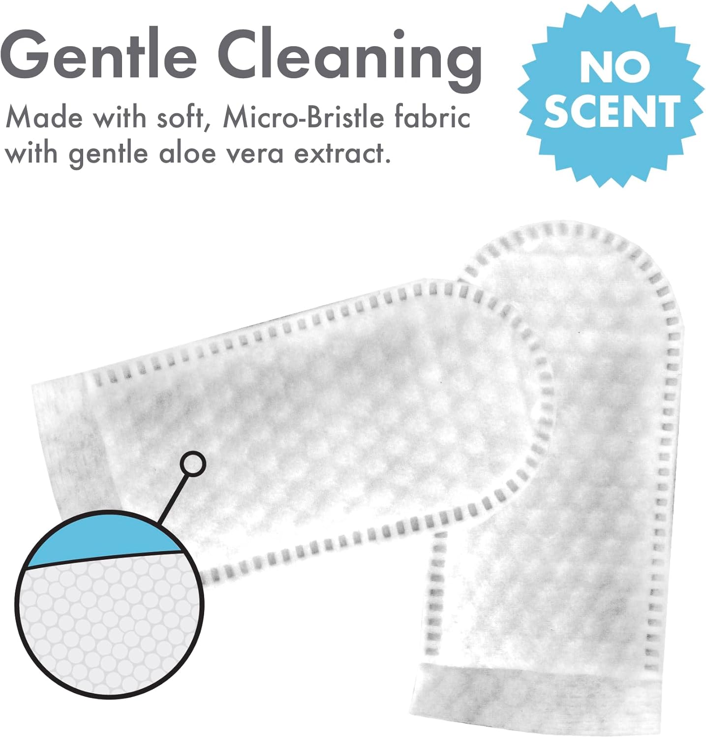 Petkin Fingertip Eye Wipes for Dog and Cat