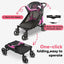 Petbobi Dog Stroller for Large & Medium Dogs - for Large Senior Pets up to 80 lbs, Pink