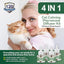 Cat Calming Pheromone Diffuser Refills, 4 Pack 48ml, Helps Relieve Cat Anxiety, Reduce Stress