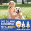 Dog Pheromone Calming Diffuser 4 In 1 Appeasing Pet Pheromones Diffuser to Calm Kit (Plug in+ 3 Pack 48ml Refill)