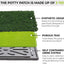 Pawhut Artificial Grass for Dogs with Tray for Potty Training