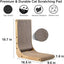 FUKUMARU Cat Scratcher, 18.7 Inch L Shape Cat Scratch Pad Wall Mounted