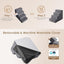 EHEYCIGA Dog Stairs for Bed 18" H, 4-Step Dog Steps for High Bed