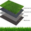 CooZero Artificial Grass, Professional Dog Grass Mat, Potty Training Rug and Replacement Turf Outdoor Rug Patio Lawn Decoration, Easy to Clean with Drainage (39.4 x 31.5 inch)