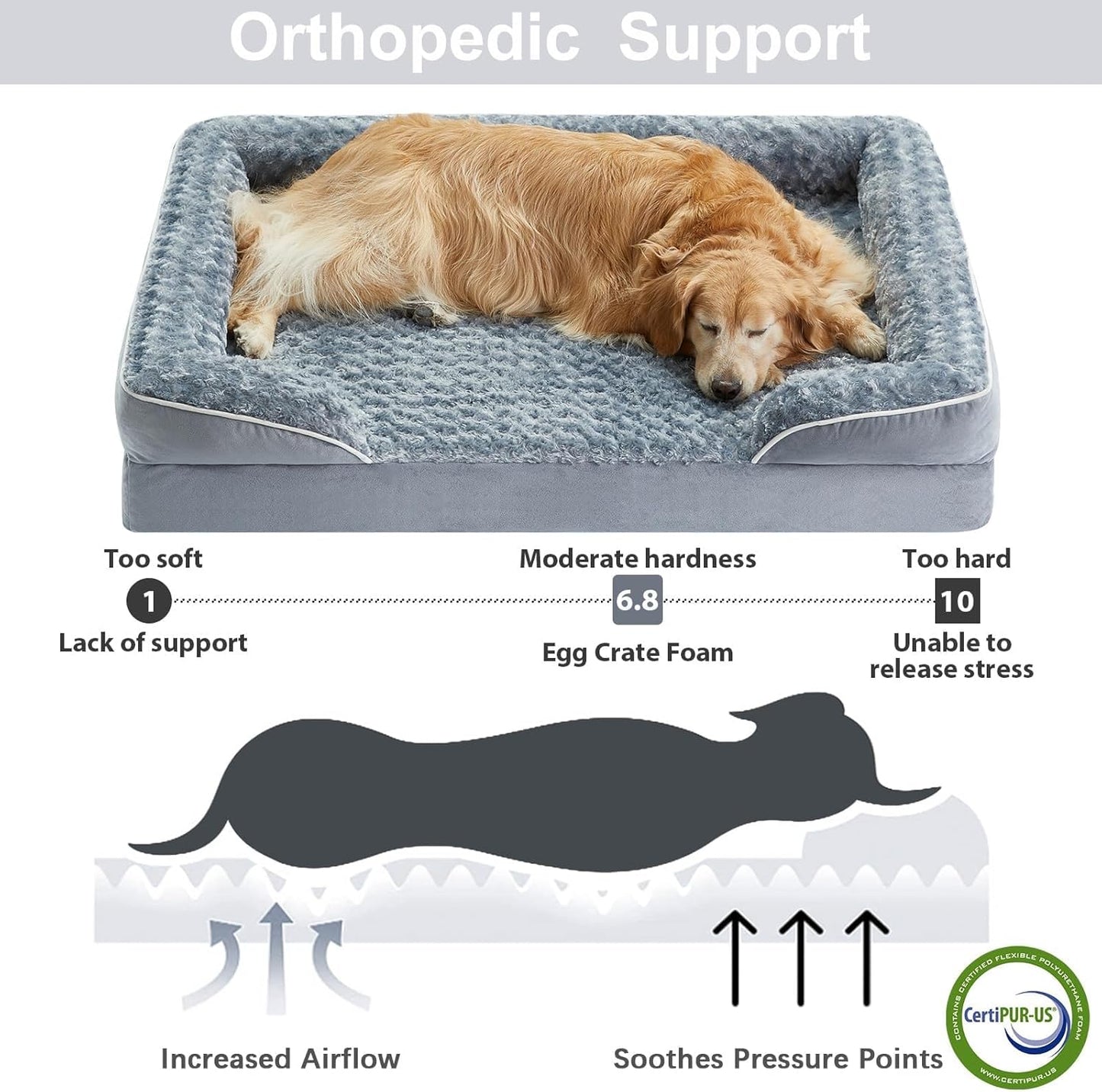 Wnpethome Dog Beds for Extra Large Dogs