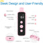 Bousnic Dog Shock Collar for 2 Dogs - (8-120lbs) Waterproof Rechargeable Electric