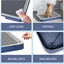 Indoor Dog Potty Tray with High Wall,25.59"X19.69" Pee Pad Holder,Dogs Litter Box