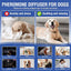 Dog Pheromone Calming Diffuser 4 In 1 Appeasing Pet Pheromones Diffuser to Calm Kit (Plug in+ 3 Pack 48ml Refill)