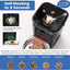 Automatic Cat & Dog Feeder with Camera, 6L Smart WiFi Pet Food Dispenser for Small Pets